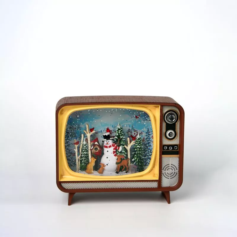 Retro TV Milad Qardan Adam Qar Kürəsi